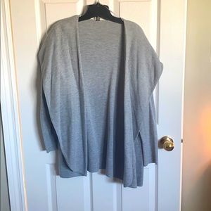 Grey cardigan